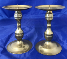 Candle holders brass for sale  CHEPSTOW