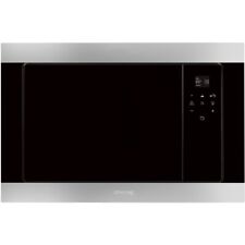 Grelha de micro-ondas embutida de aço inoxidável clássica Smeg FMI 320 X2 PEÇAS defeituosas comprar usado  Enviando para Brazil