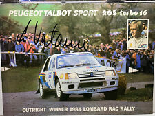 Ari vatanen signed for sale  WEYBRIDGE