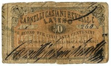 Centesimi fiduciario carnelli usato  Pignataro Maggiore