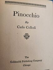 Pinóquio por Carlo Collodi 1930’s HC Vintage Capa Dura Livro Infantil  , usado comprar usado  Enviando para Brazil