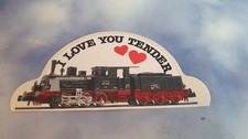 Eisenbahnaufkleber love you gebraucht kaufen Eisenbahnaufkleber love you gebraucht kaufen  Hildesheim