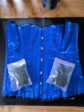 Elegante blaue satin gebraucht kaufen Elegante blaue satin gebraucht kaufen  Allenbach, Herborn, Sien