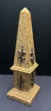 Obelisk faux marble for sale  Clarksboro