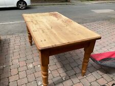 Pine table rustic for sale  BUCKHURST HILL