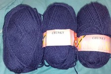 100g chunky navy for sale  CANNOCK
