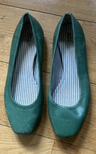 Green dolly pumps for sale  LONDON