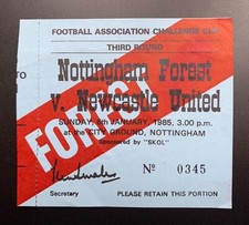 Nottingham forest newcastle for sale  NOTTINGHAM