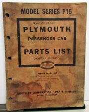 1946 1947 plymouth for sale  Holts Summit