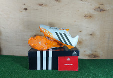 Chuteiras masculinas de futebol/socc Adidas Predator Instinct LZ FG Elit F32545 brancas, usado comprar usado  Enviando para Brazil