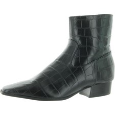 Sapatos femininos Schutz Helena couro preto botas elegantes 6 médios (B,M) BHFO 3091 comprar usado  Enviando para Brazil