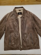 Lederjacke herren braun gebraucht kaufen  Ingolstadt