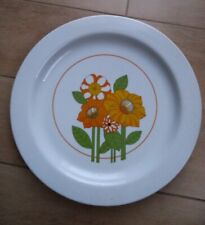 Piatto vintage fiori usato  Valdastico