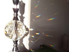 Chrome faceted crystal for sale  CARDIFF