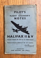 Pilot notes halifax for sale  EDINBURGH