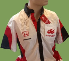 Autographed takuma sato for sale  BRIERLEY HILL