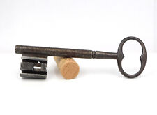 Chave de segurança francesa antiga de ferro forjado 5,7/8" feita no século XIX comprar usado  Enviando para Brazil