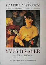 Affiche yves brayer d'occasion  La Courtine