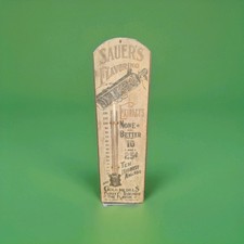 Usado, Termômetro publicitário Early Wooden Sauers aromatizantes e extratos comprar usado  Enviando para Brazil