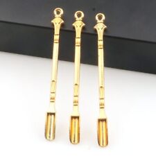 1 peça mini colher de aço inoxidável colher de ouro mexer café ou chá comprar usado  Enviando para Brazil