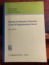 Elementi matematica finanziari usato  Zerbolo