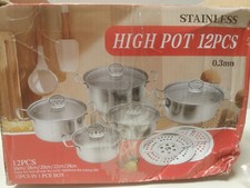 Topfset induktion teilig gebraucht kaufen  Herten