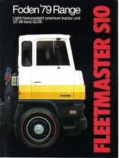 Foden fleetmaster range for sale Foden fleetmaster range for sale  BATLEY