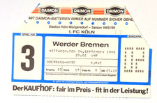 Ticket köln werder gebraucht kaufen  Köln