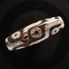 ॐ faceted dzi for sale  USA