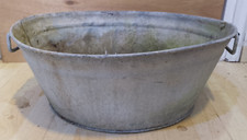 Vintage galvanised flower for sale  CANTERBURY