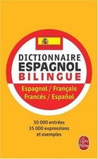 Dictionnaire espagnol bilingue d'occasion  Expédié en Belgium