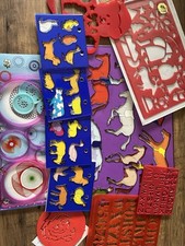Bundle drawing stencils for sale  BASINGSTOKE