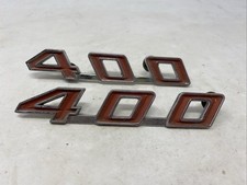 Conjunto de emblemas de porta-malas direito/esquerdo GM “400” 1967-1969 Pontiac Firebird comprar usado  Enviando para Brazil
