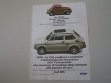 Advertising pubblicità 1974 usato  Salerno