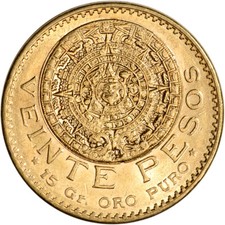 Mexico gold pesos for sale  Dallas