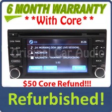 Usado, Rádio GPS navegação 2013 2014 Nissan OEM tela sensível ao toque Bluetooth MP3 CD player comprar usado  Enviando para Brazil