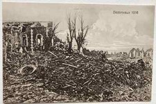 Cpa ruines village d'occasion  Dun-sur-Meuse