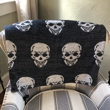 Goth skull blanket for sale  Norwalk