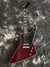 Usado, Guitarra elétrica Wine Red Explorer 6 cordas preta traste mogno corpo personalizado comprar usado  Enviando para Brazil