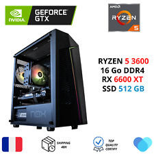Usado, PC GAMER RYZEN 5 RX 6600 XT 16 Go RAM DDR4 SSD 512 Go comprar usado  Enviando para Brazil