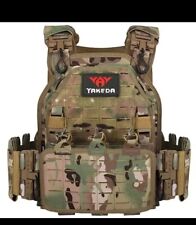 Colete Molle militar tático para Airsoft caça combate assalto placa transportadora comprar usado  Enviando para Brazil