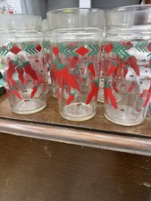 Conjunto de 9 copos de vidro âncora de pimenta vermelha com decoração de pimenta de vidro comprar usado Conjunto de 9 copos de vidro âncora de pimenta vermelha com decoração de pimenta de vidro comprar usado  Enviando para Brazil