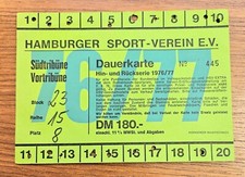 hsv dauerkarte gebraucht kaufen  Hamburg