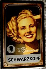 Top blechschild schwarzkopf gebraucht kaufen  Berlin