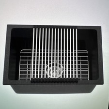 #72- Pia de cozinha Lofeyo preta montada embaixo 22"x17" pia de bar composta de granito comprar usado #72- Pia de cozinha Lofeyo preta montada embaixo 22"x17" pia de bar composta de granito comprar usado  Enviando para Brazil