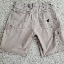 Polo Jeans Company VTG Men's Khaki Carpenter Shorts Sz 34 X 11 Grunge Y2K READ  comprar usado  Enviando para Brazil