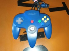 Controle original Nintendo 64/N64 azul com stick analógico fixo comprar usado  Enviando para Brazil
