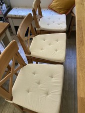 Ikea cream dining for sale  WARRINGTON