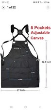 Canvas apron woodworking for sale  PAISLEY