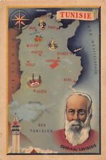 Tunisie carte géographique d'occasion  France